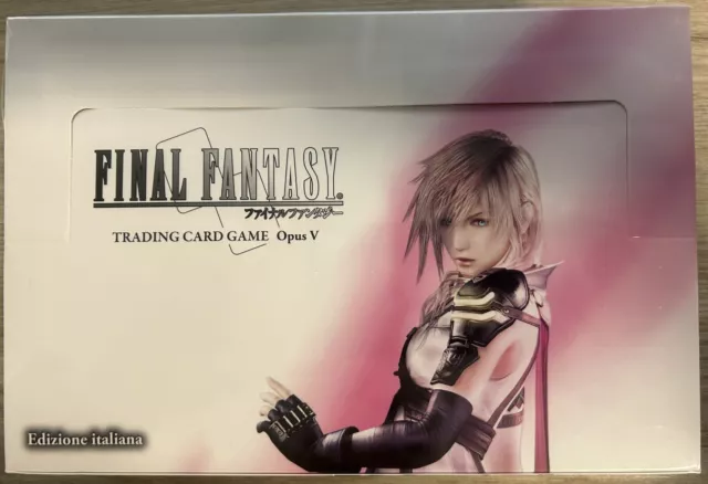 Final Fantasy Opus V -ITA-  Square Enix - Box da 36 bustine - ITA - NUOVO!