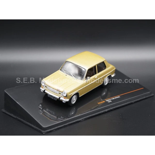 Simca 1100 Spécial 1970 – Bleu Métallisé – IXO 1/43 – Miniature Collection Neuve