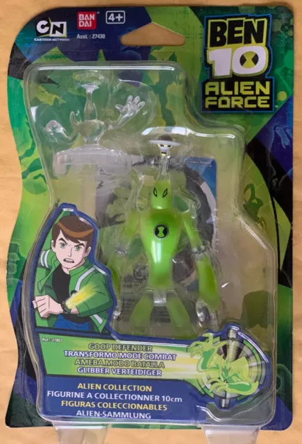 Ben 10 Ten Alien Force - Goop Defender Action Figure! 4 Inch 10 Cm. Very Rare!