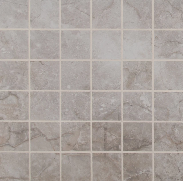 MSI NANSX2 Ansello - 2" Square Mosaic Tile - Matte Ceramic Visual - Grey
