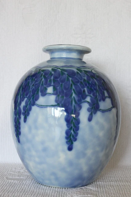 Camille THARAUD grand vase art déco porcelaine de Limoges