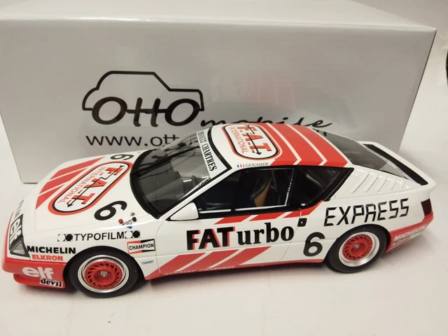 Otto Mobile 1/18 Scale Resin OT1022 - Alpine GTA Europa Cup #6 F.A.T
