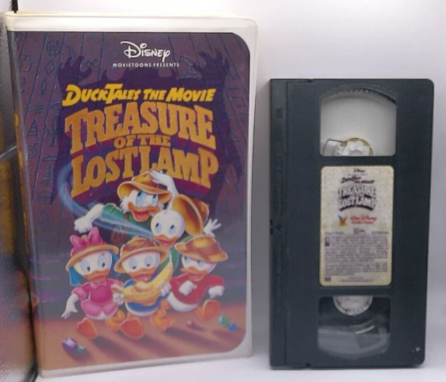 DUCKTALES THE MOVIE: Treasure of the Lost Lamp (VHS, 1991, Disney) £9. ...