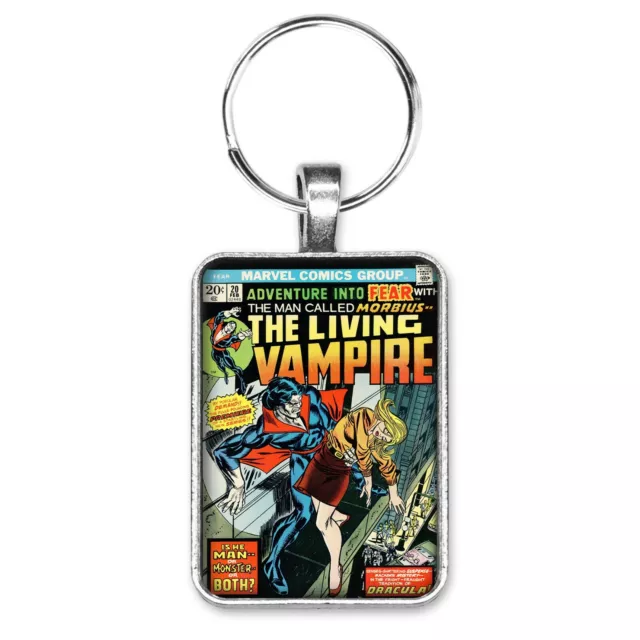 Morbius The Living Vampire #20 Cover Key Ring or Necklace Horror Comic Book