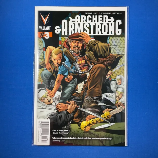 Archer & Armstrong #3 Cover A First Printing Valiant Comics Entertainment 2012