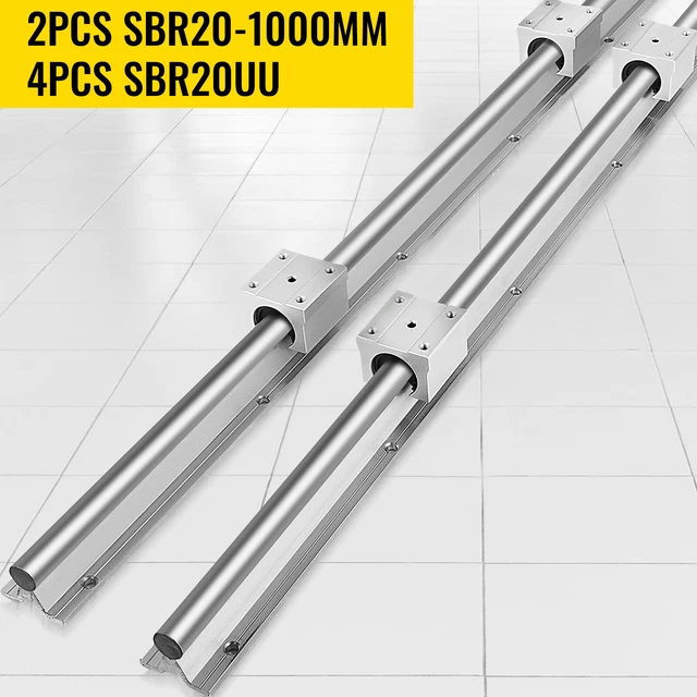 CNCMANS Guida Lineare SBR16 500 Mm Binario Lineare Con 4 - Foto 4