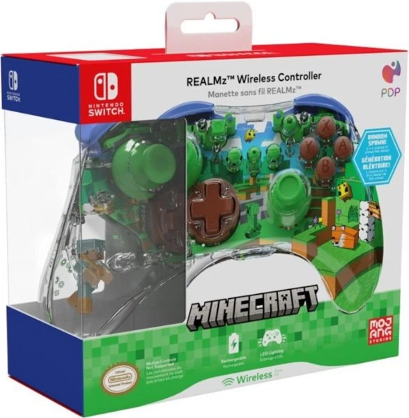 ACCESORIO PDP REALMZ Wireless Controller Minecraft ( Switch 2 ) EUR 72 ...