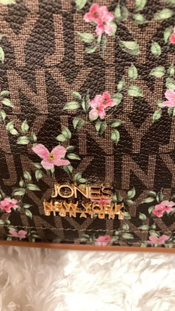 Jones New York Signature Women's Vine floral Brown Yvette 2