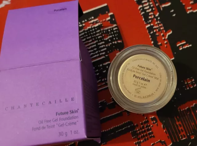 Brandneu in Originalverpackung Chantecaille Future Skin ölfreie Foundation in Porzellan uvp £ 80