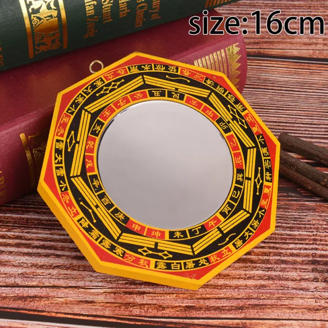 6" Inch Chinese Dent Convex Bagua Mirror Blessing House Protection Feng Shu..b