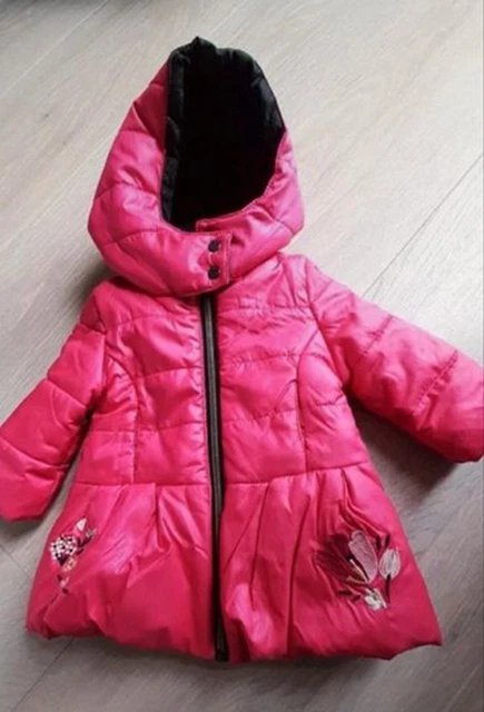Manteau Imperméable Rose Avec Capuche Catimini - Taille 3 Mois, Pour Bébé Fille, Occasion Très Bon état