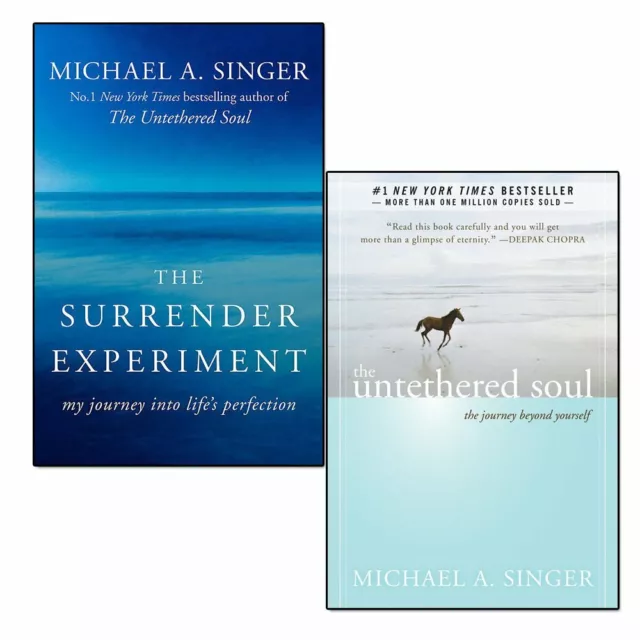 Michael A. Sänger 2 Bücher Sammlung Set Kapitulationsexperiment, Untethered Soul