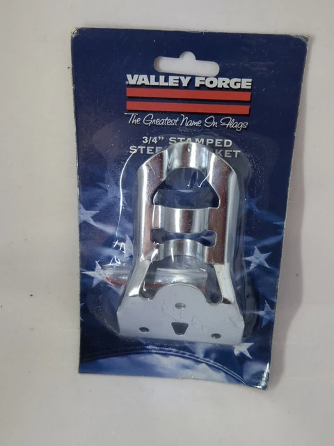 Valley Forge Steel Flag Pole Bracket Diameter 3/4"  SB2-1 NEW #58
