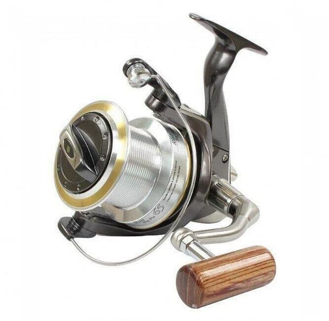 2x Wychwood Riot Big Pit Matt Black 65S Carp Fishing Distance Reel + Spare Spool