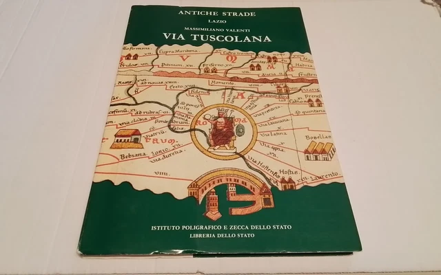 M. Valenti Via Tuscolana, Antiche Strade Lazio, 1995, 29mr26 M. Valenti Via Tuscolana, Antiche Strade Lazio, 1995, 29mr26