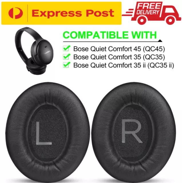 Earpads for Bose QuietComfort 45 QC45 QC35 ii QC35 Ear Pads Headphones Ear  Cushions Replacement with Upgraded Memory Foam