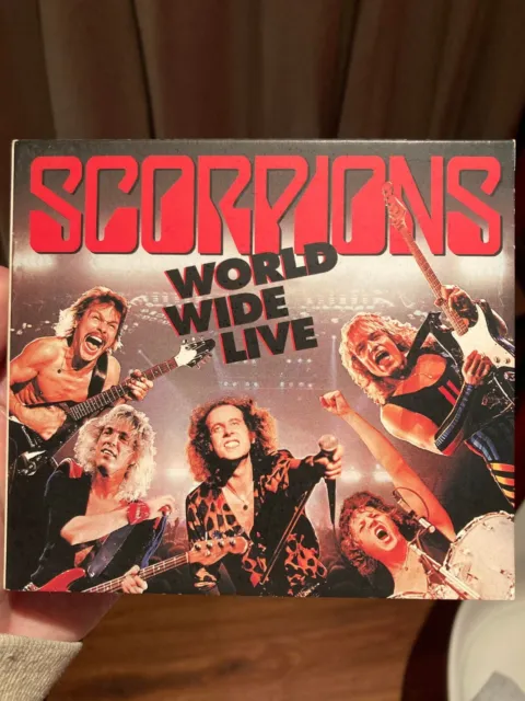 World Wide Live: 50th Band Anniversary by Scorpions (Germany) (CD, 2015)