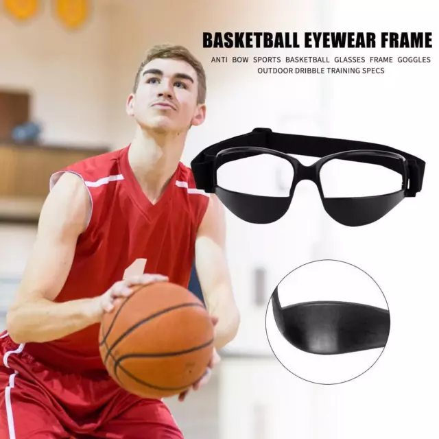 fr Anti Bow Sports Basketball Glasses Frame Goggles Outdoor Dribble Training Spe