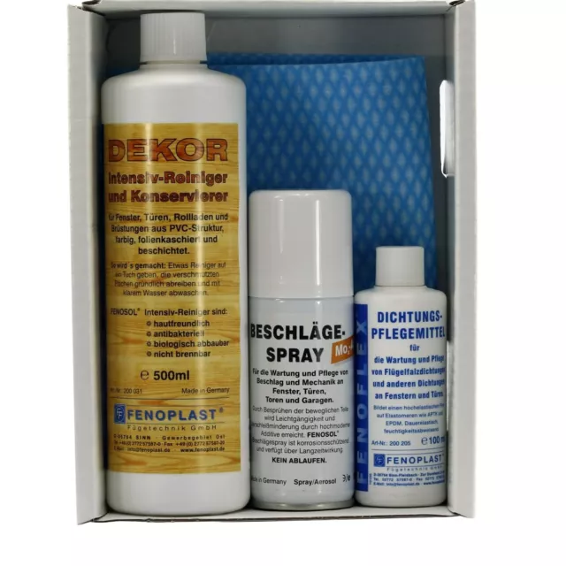 FENOPLAST Fenosol Fensterpflege MAXI SET (DEKOR) 2