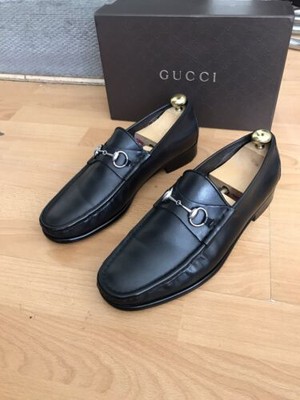 GUCCI OLTRE GRG Trim Derby Scarpa UK 10 