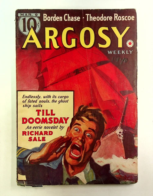 Argosy Part 4: Argosy Weekly Mar 9 1940 GD/VG 3.0