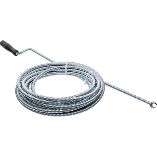 Furet Deboucheur Canalisation Professionnel, 6 m x 6 mm Furet plomberie  Deboucheur wc Déboucheur canalisation Deboucheur evier Sonde de Debouchage  pour WC Evier Canalisation : : Bricolage