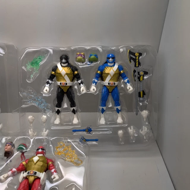 Hasbro - Power Rangers X Teenage Mutant Ninja Turtles Lightning Collection - Lot 4