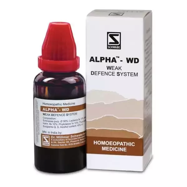 Dr Willmar Schwabe India Alpha - WD Drop  (30ml)