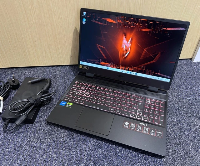 ACER GAMING LAPTOP, Nitro 5, i5-12450H, 16GB/512SSD, 144Hz, RTX 4060 ...
