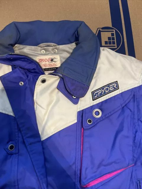 VTG 90'S SPYDER Japanese Thermal Insulated Ski Jacket L $74.95 - PicClick