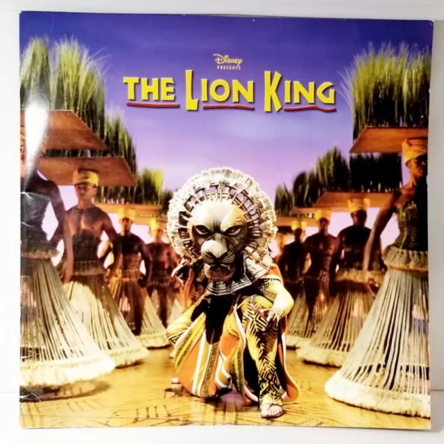 Disney Presents The Lion King Broadway Musical Program Book UK Tour