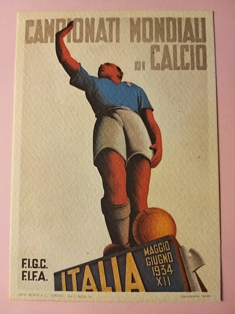 CAMPIONATI MONDIALI DI Calcio (1934). Italia Riedizione degli anni