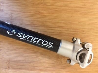 Syncros Tige de Selle Syncros FL1.0 Sl Carbone 34.9mm L400mm 