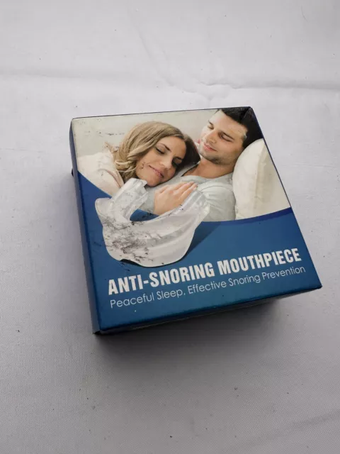 Stop Snoring Mouthpiece Sleep Apnea Guard Bruxism Anti Snore Pure Grind Aid Tray