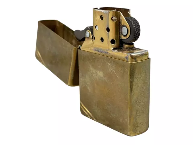 Zippo Brass Pipe Lighter With Street Brass Finish, 48267GPI, New In Box
