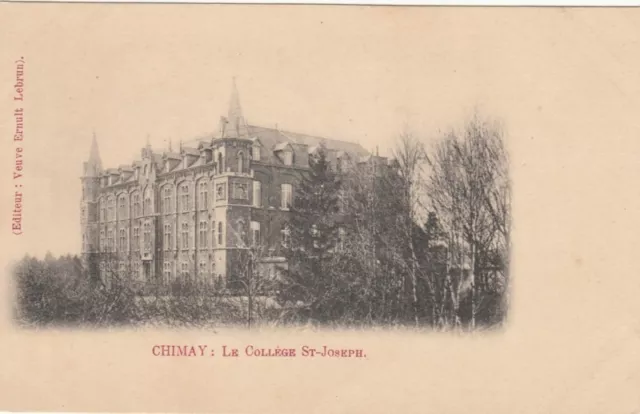 CPA - CHIMAY - LE COLLEGE ST JOSEPH - BELGIQUE - non circulée