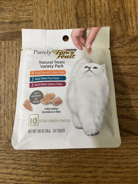 Regallas de fiesta para gatos Purina puramente elegantes