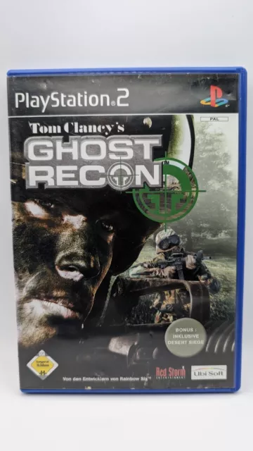 Tom Clancys Ghost Recon - IMBALLO ORIGINALE - istruzioni - Playstation 2 PS2