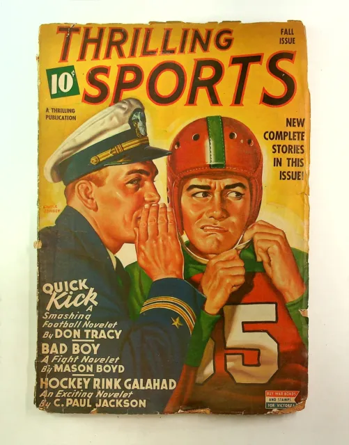 Thrilling Sports Pulp Sep 1943 Vol. 15 #1 GD/VG 3.0