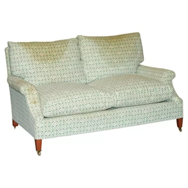 Comfortable Howard & Son's Chairs Ltd Ticking Fabric Sofa Feather Fill Cushions