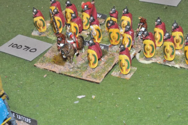 28mm roman era / early - princips 22 figs - (100710)