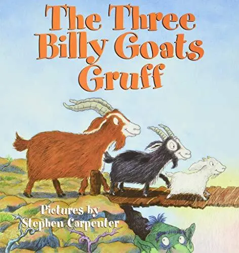 Three Billy Goats Gruff by Carpenter, Stephen Paperback Book The Cheap Fast Free