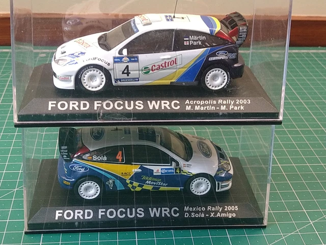 Miniature Altaya 1/43 - Ford Focus WRC - Acropolis 2003 - Réf. AL201118H