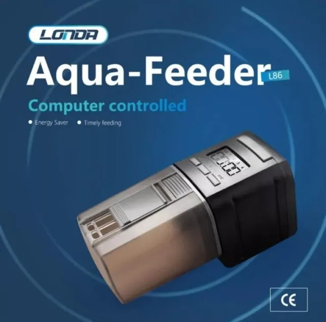 Aquarium Fish Feeder Automatic Fish Feeders Auto Fish Food Adjustable Time