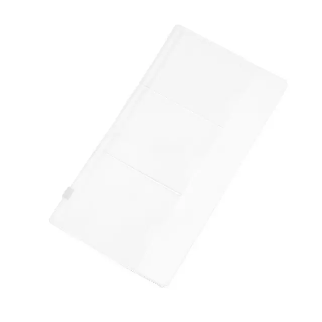 200x165mm Binder Accessories Transparent Kraft Card Sleeve Holder  Home