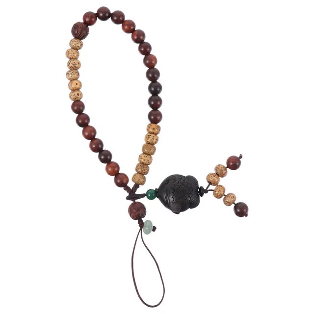 Bodhi Handykette Aus Sandelholz Telefon-Lanyard-Gurt Schlüsselarmband