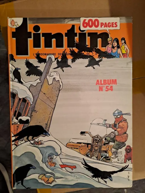 Album Recueil Tintin n°54