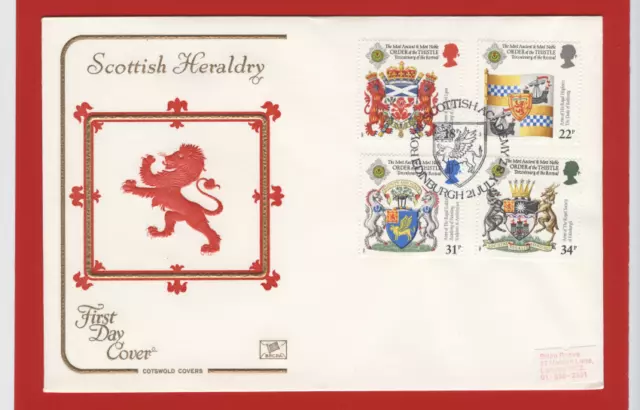 1987 Scottish Heraldry Royal Scottish Academy Edinburgh Cotswold Cover