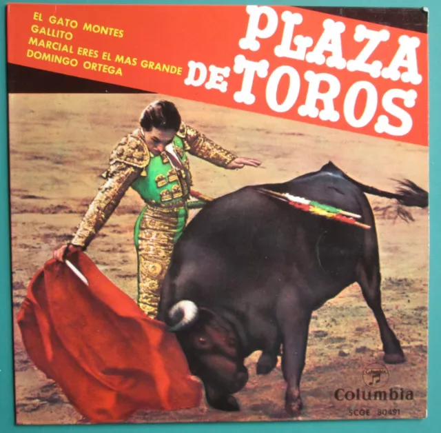 Banda De Música De La Academia Auxiliar Militar: Plaza De Toros 7" Vinyl EP 1962