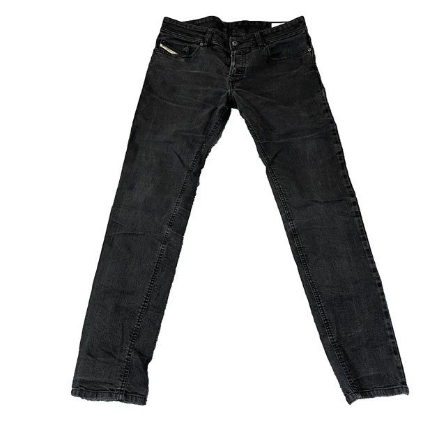 DIESEL MENS JEANS Slim Skinny Fit Stretch Charcoal Grey Wash Sleenker W32 L32 39.99 PicClick UK